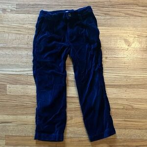 Boden Navy Blue Velvet Pants